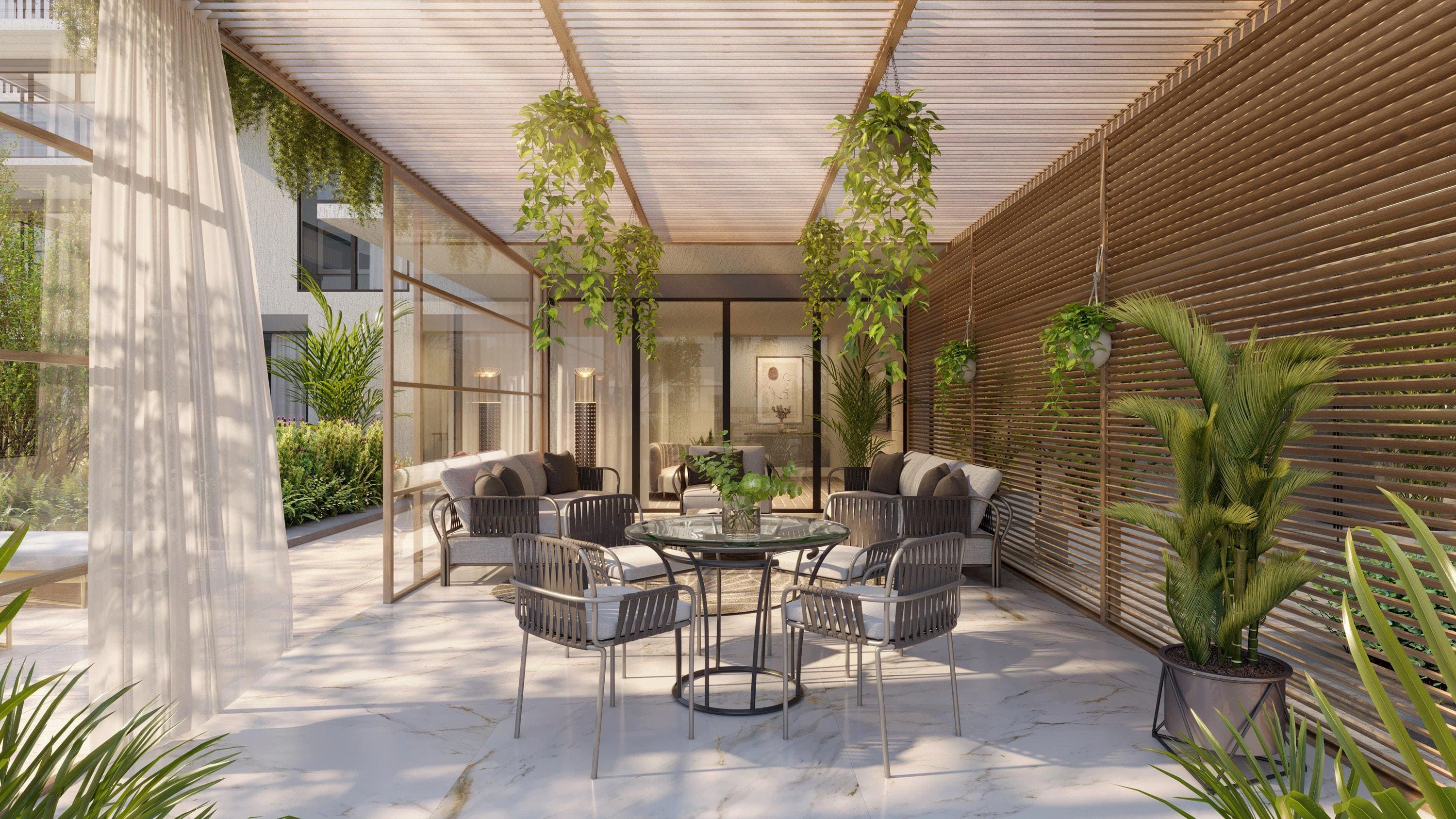 Новая резиденция с бассейном и торговым центром в престижном районе Катара