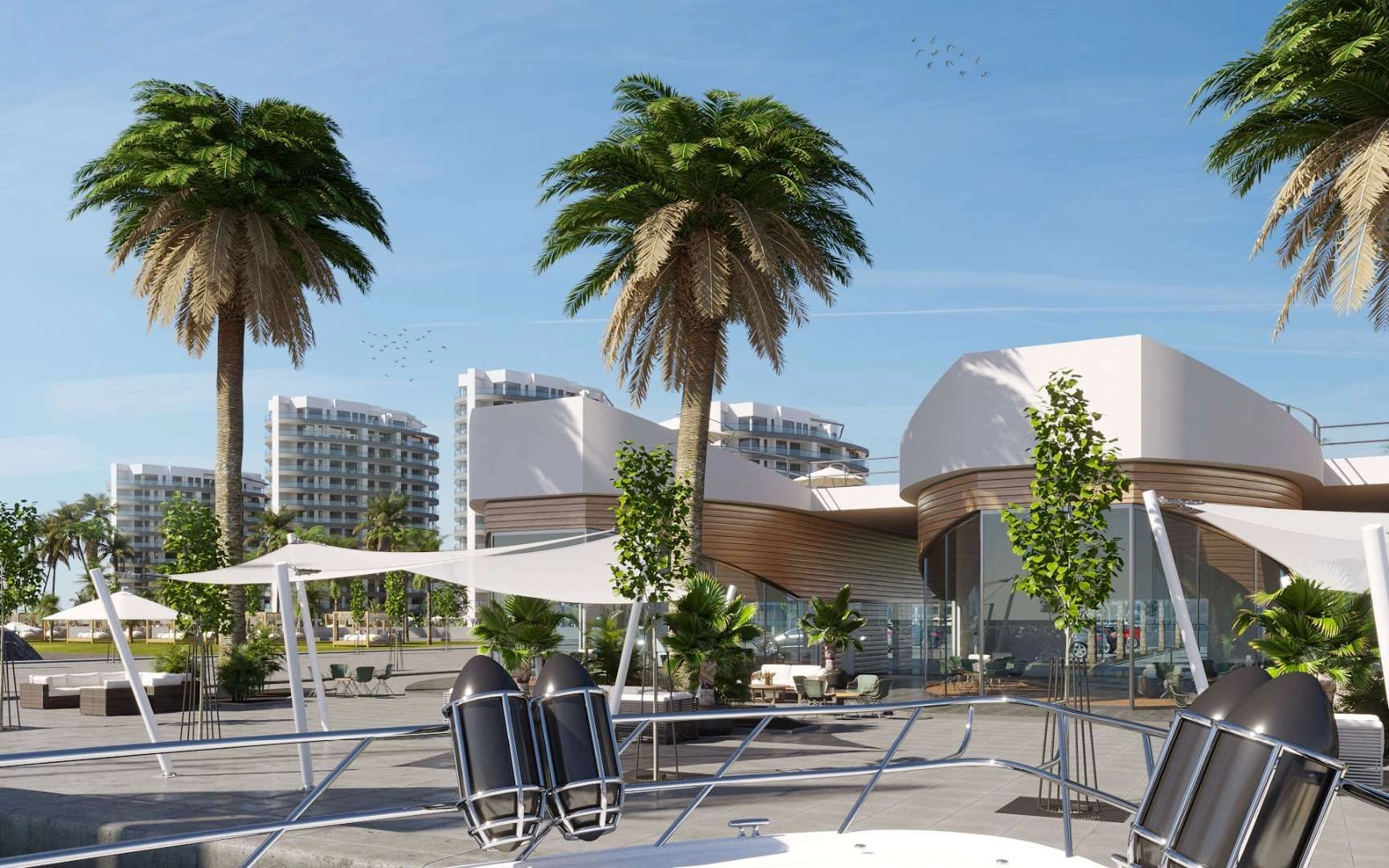 Современный жилой комплекс на первой линии Северного Кипра