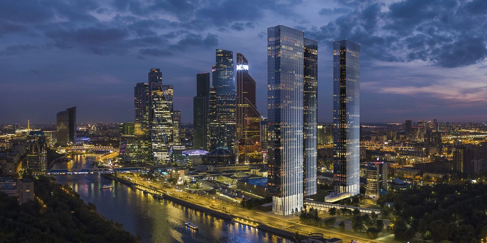 Комплекс премиум‑класса в Пресненском районе Москвы