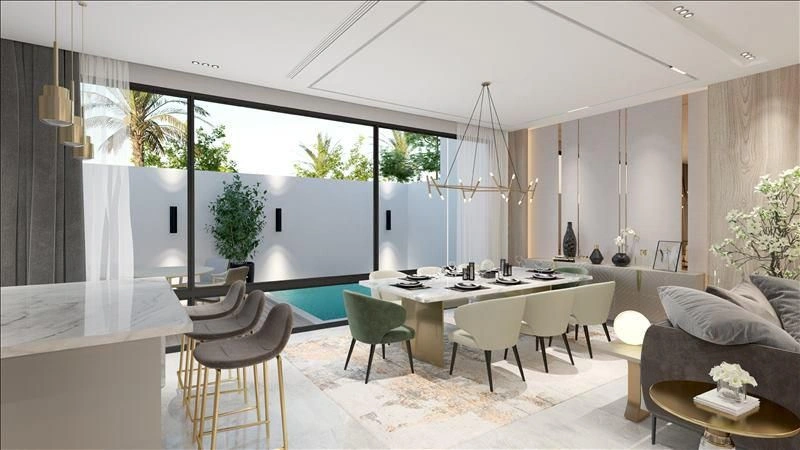 Жилой комплекс на берегу моря с бассейнами и террасами, Лусаил, Катар