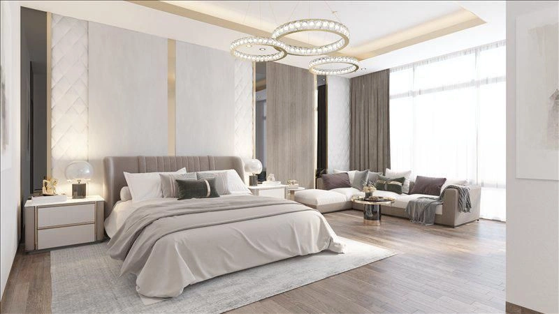 Жилой комплекс на берегу моря с бассейнами и террасами, Лусаил, Катар