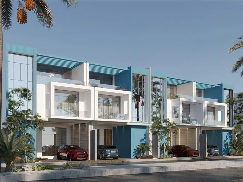 Жилой комплекс на берегу моря с бассейнами и террасами, Лусаил, Катар