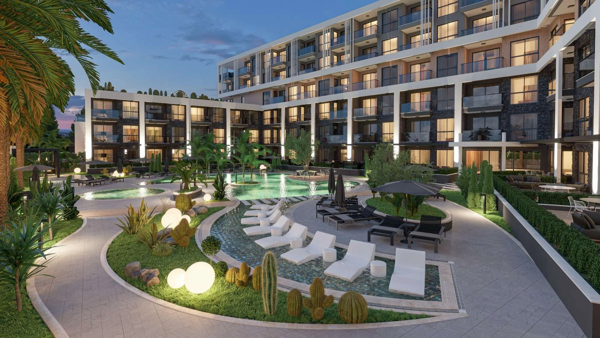 Роскошный жилой комплекс в Анталии