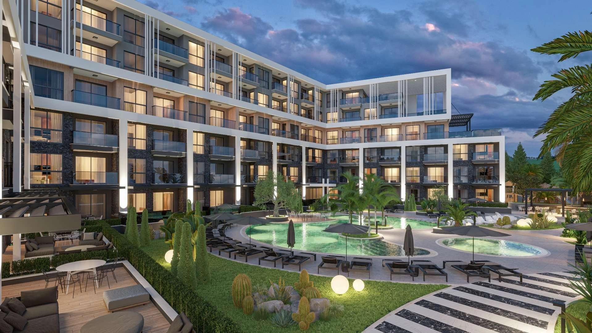 Роскошный жилой комплекс в Анталии