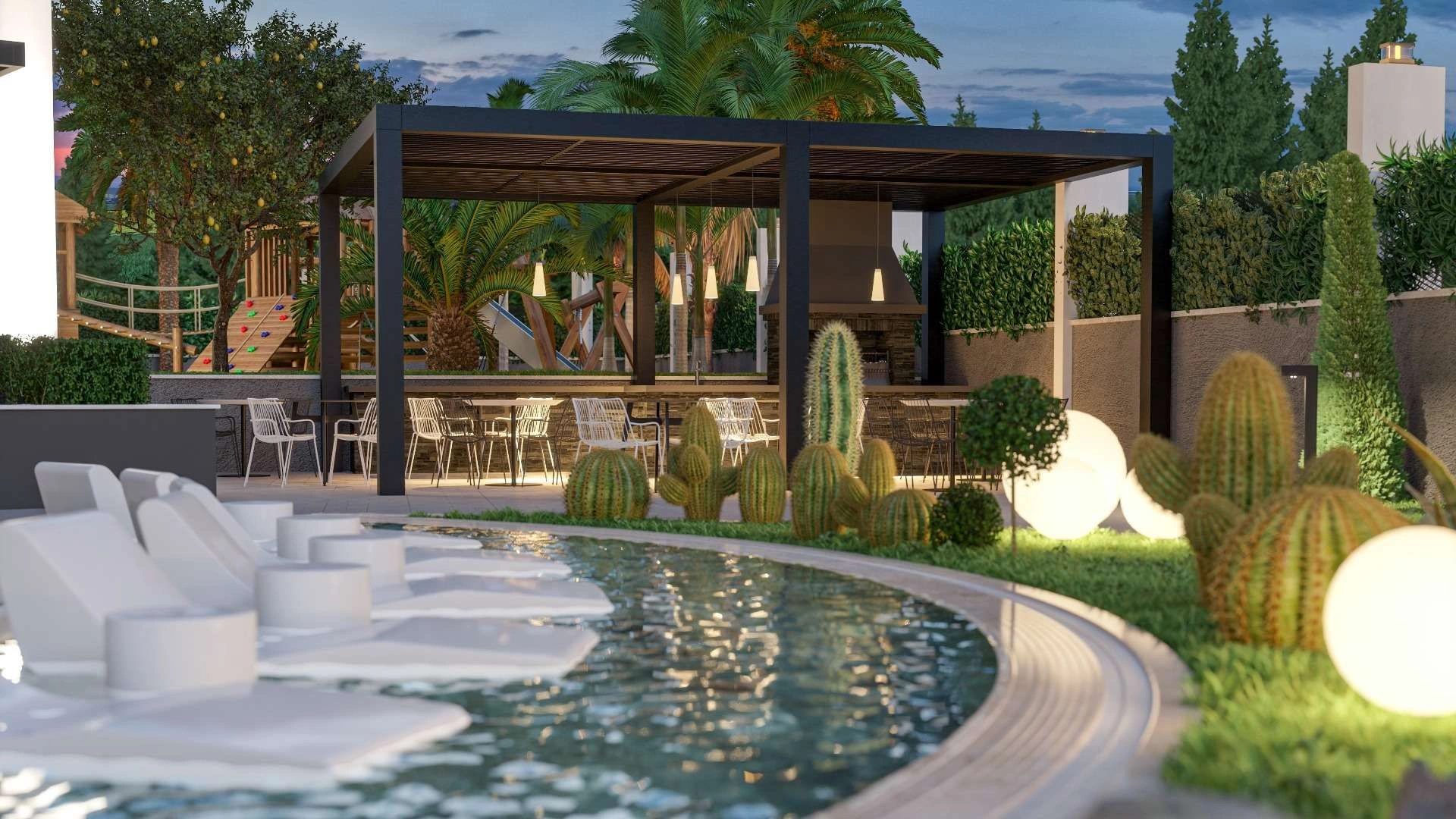 Роскошный жилой комплекс в Анталии