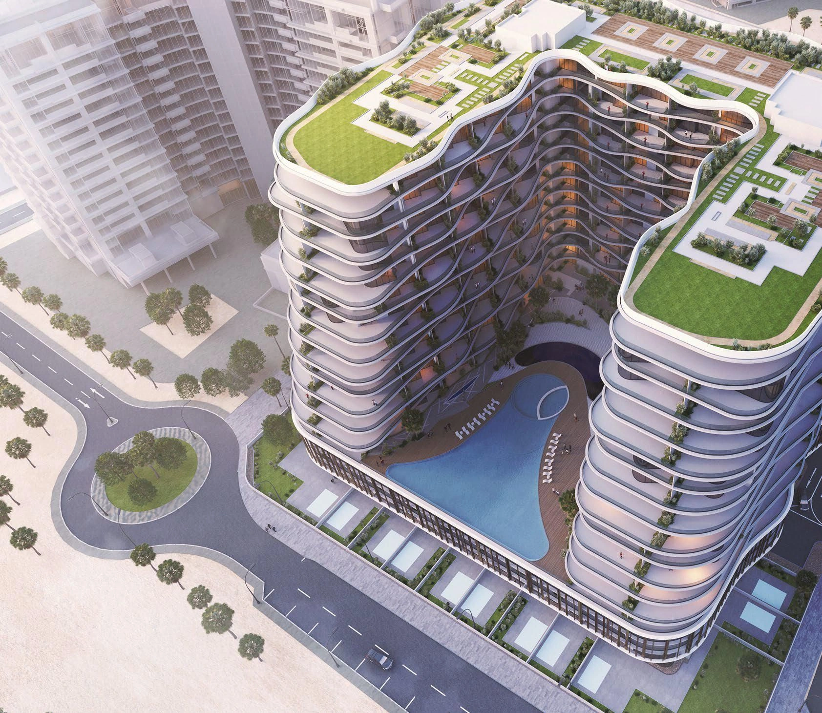 Новая резиденция с SPA-комплексом рядом с гольф-клубом и портом, Доха, Катар