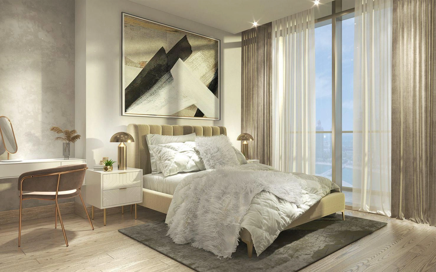 Новая резиденция с SPA-комплексом рядом с гольф-клубом и портом, Доха, Катар