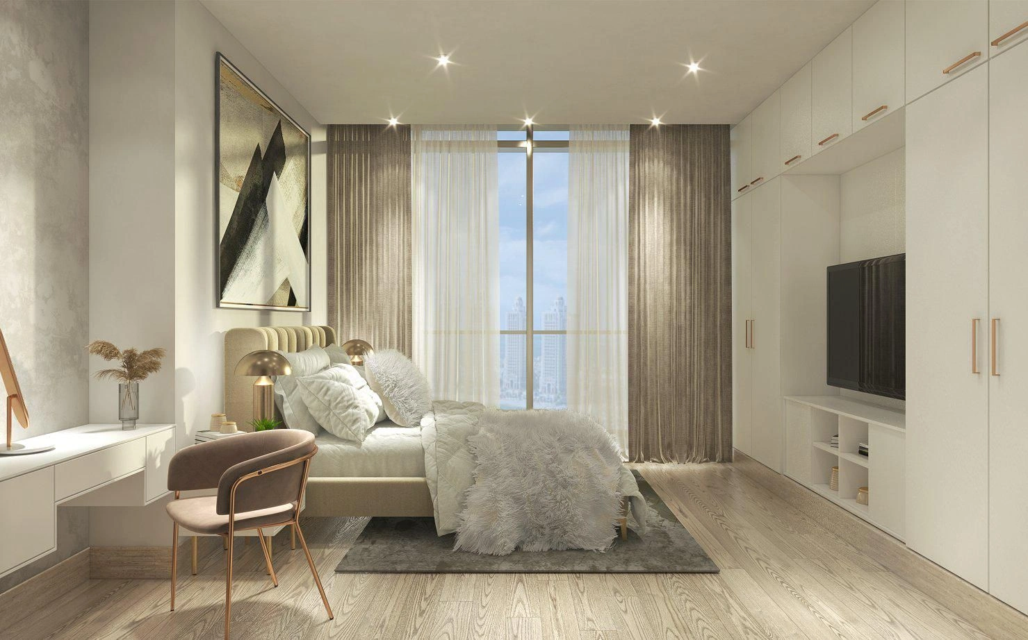 Новая резиденция с SPA-комплексом рядом с гольф-клубом и портом, Доха, Катар