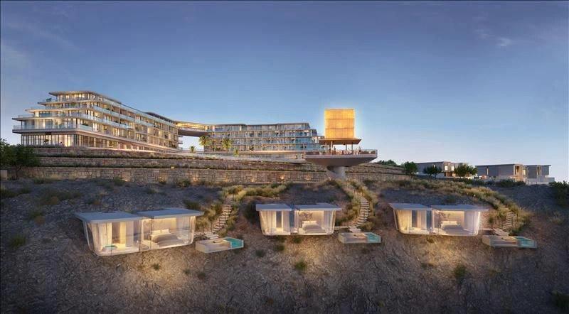 Новый жилой комплекс с бассейнами, пляжем и гольф-полем, Маскат, Оман