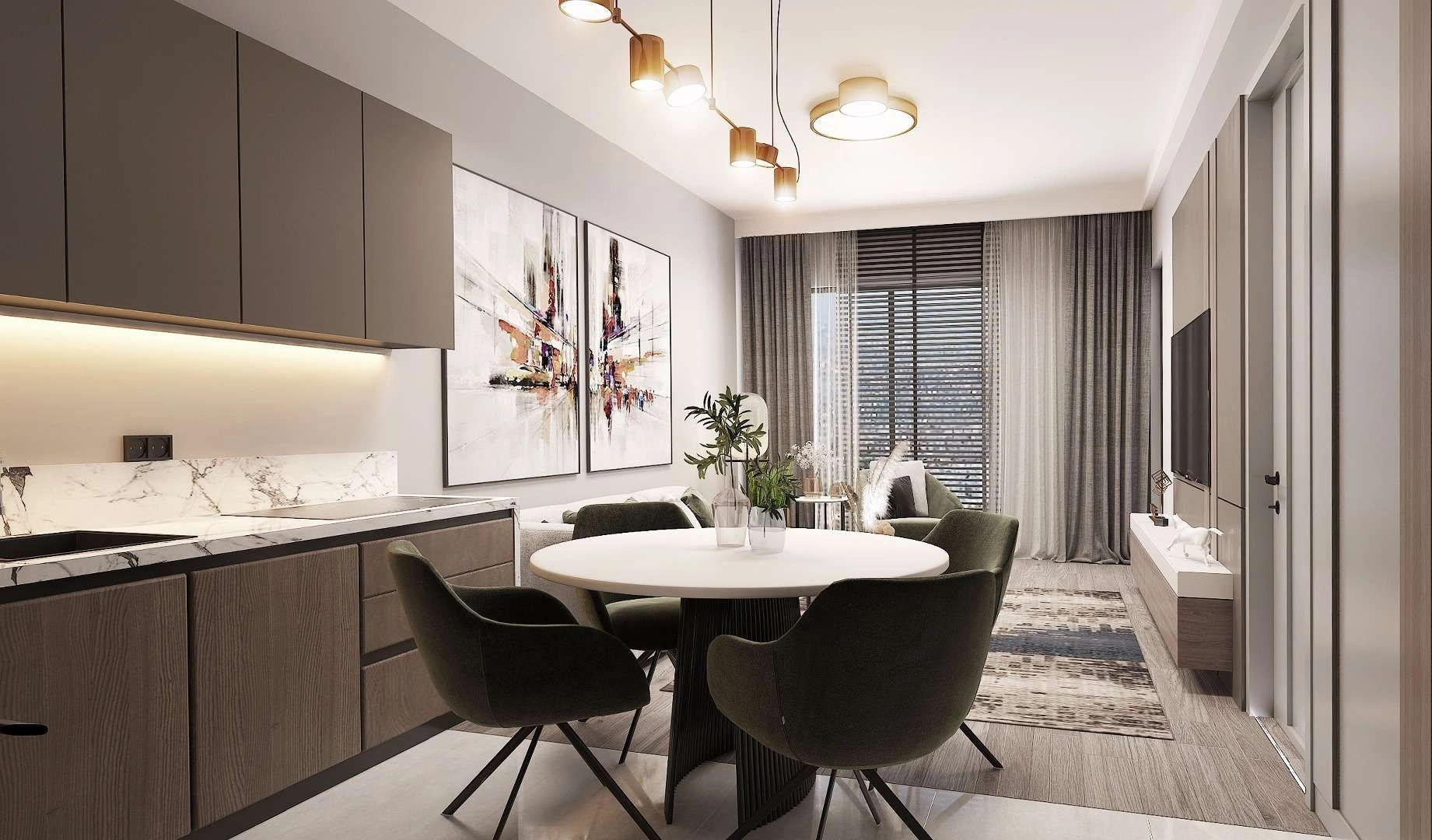 Комплекс в престижном районе Малтепе в Стамбуле