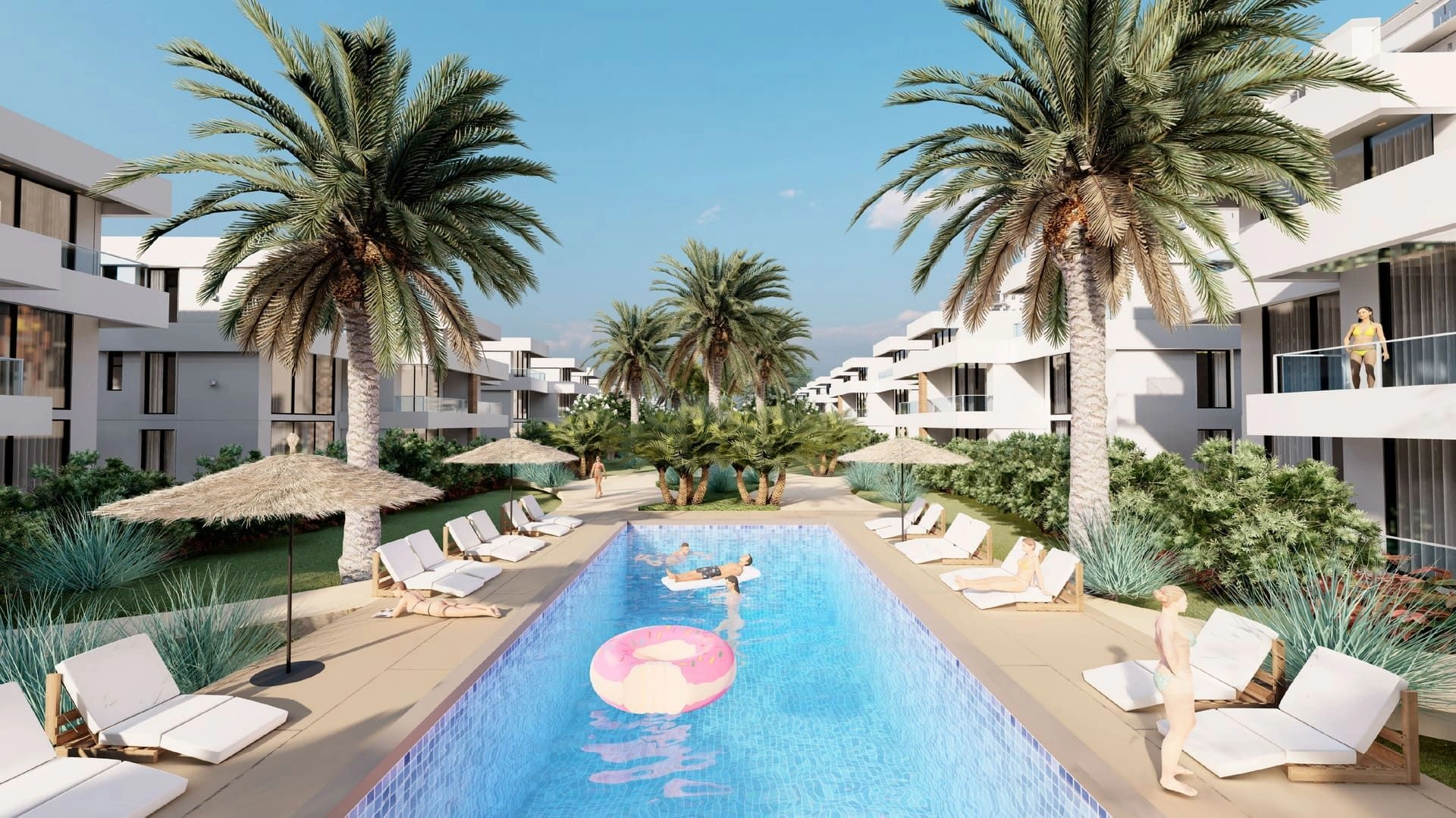 Многофункциональный жилой комплекс рядом с пляжем на Северном Кипре