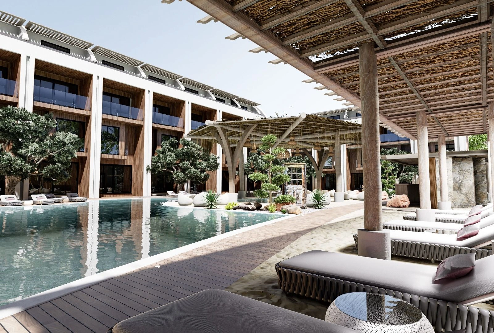 Премиальный класс проект возле моря в Алании, Турция