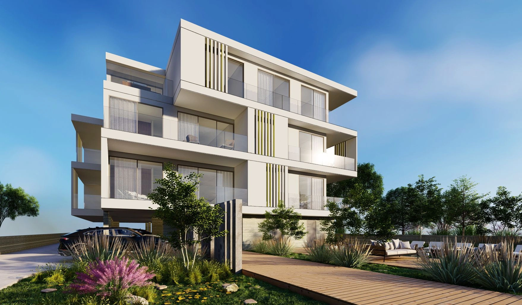 Жилой комплекс в прекрасном районе Агиос-Афанасиос