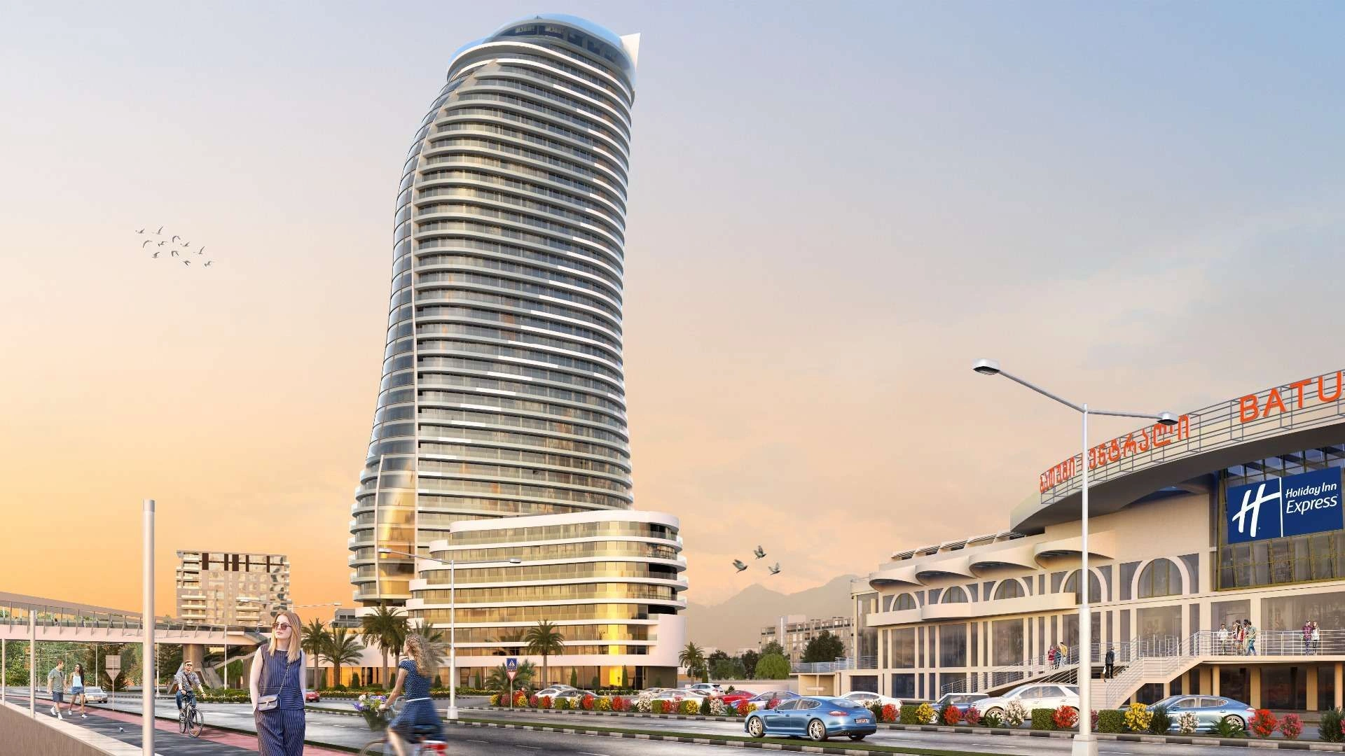 Роскошный комплекс на береговой линии Батуми