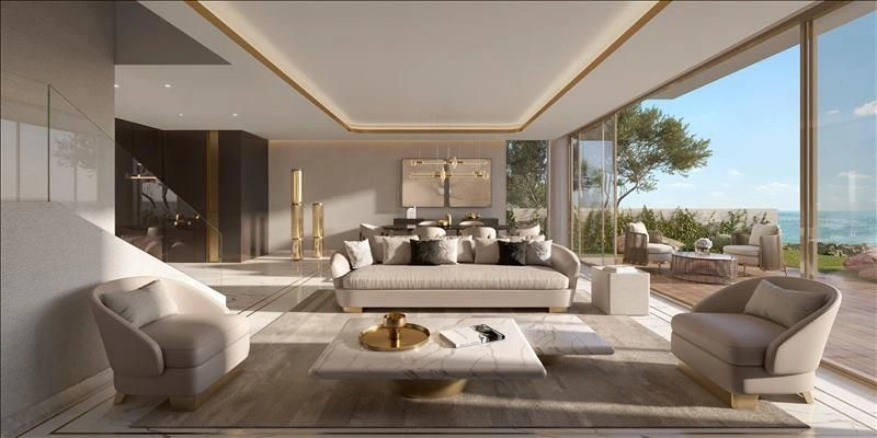 Новый жилой комплекс с бассейнами, пляжем и полем для гольфа, Мускат, Оман