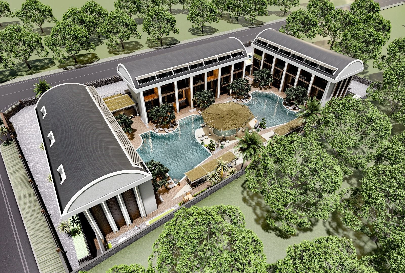 Премиальный класс проект возле моря в Алании, Турция