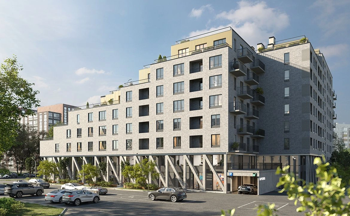 Жилой комплекс на Пискаревском проспекте