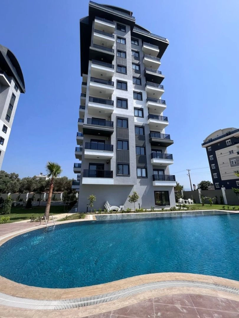 Жилой комплекс в живописной части Авсаллара Аланья