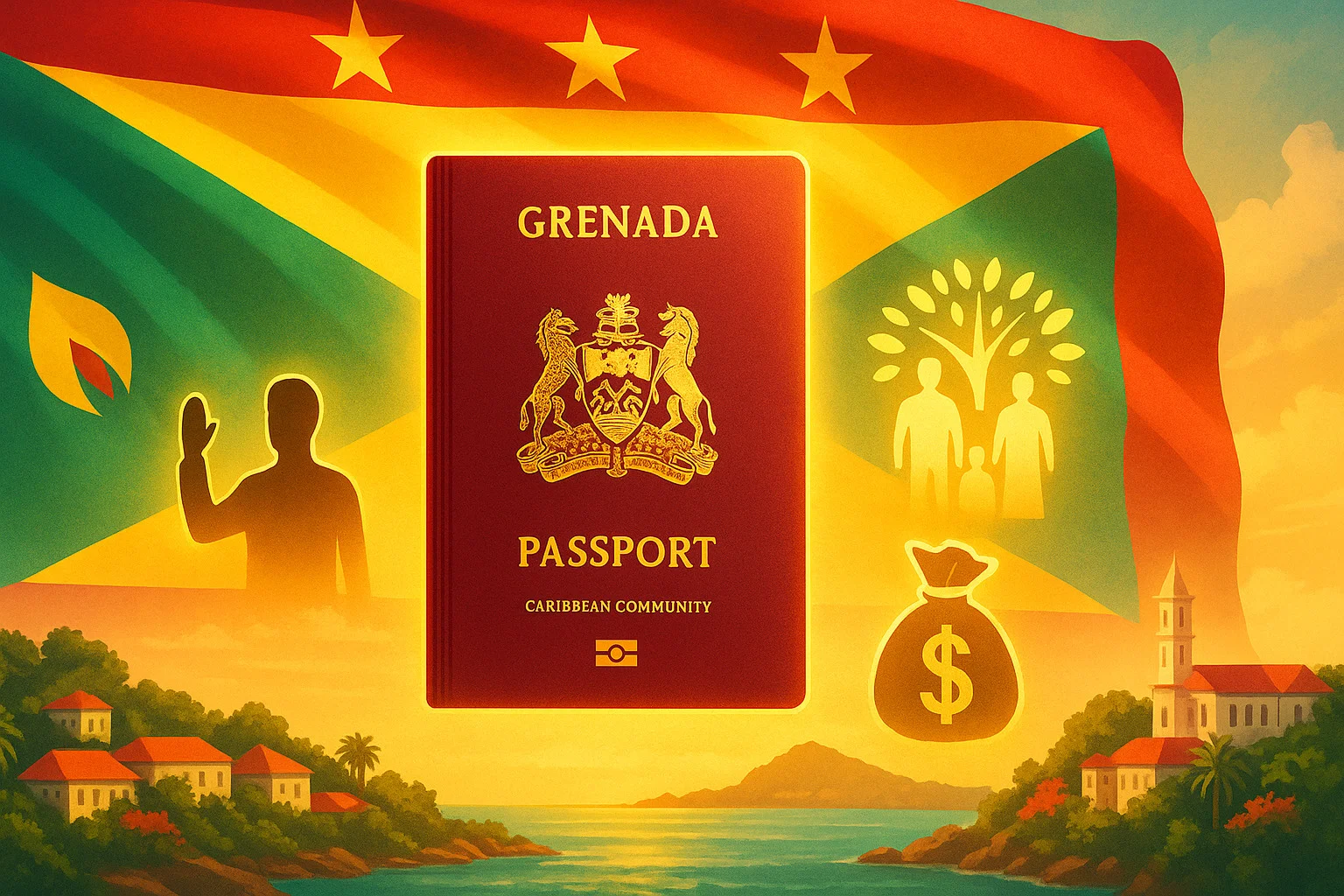 Гражданство Гренады 2026 — натурализация, происхождение и инвестиционные пути