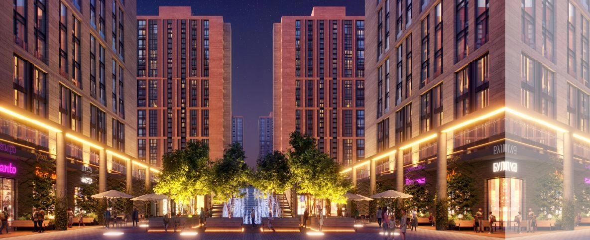 Жилой комплекс от известного архитектурного бюро