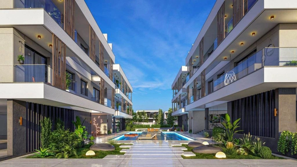 Уникальный жилой комплекс в городе Ларнака на Кипре