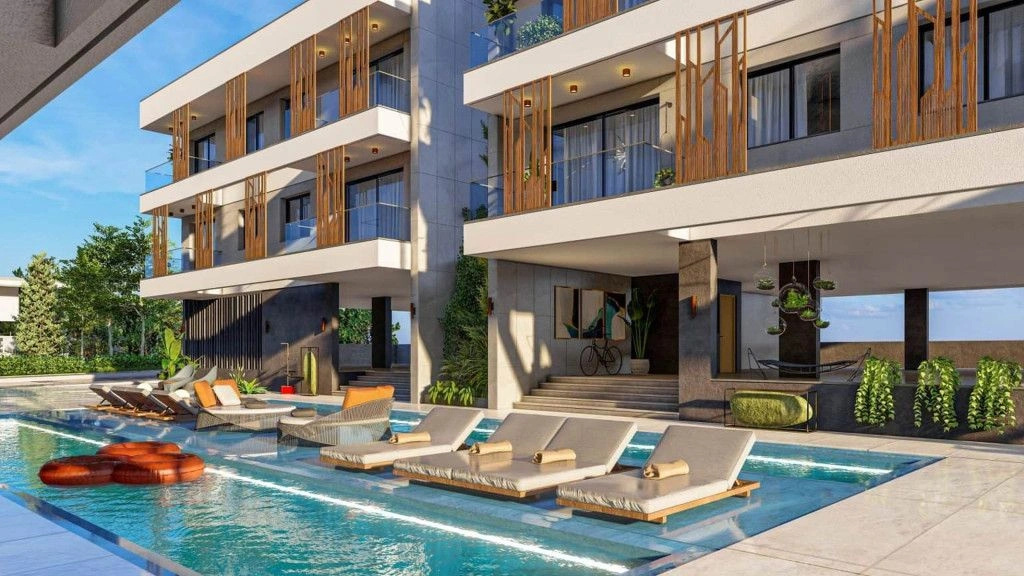 Уникальный жилой комплекс в городе Ларнака на Кипре