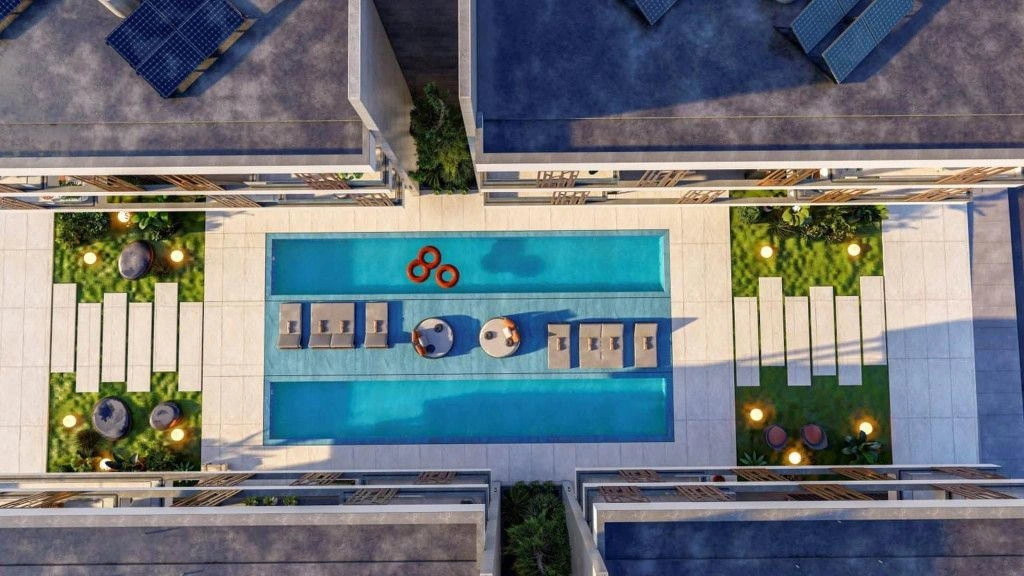 Уникальный жилой комплекс в городе Ларнака на Кипре