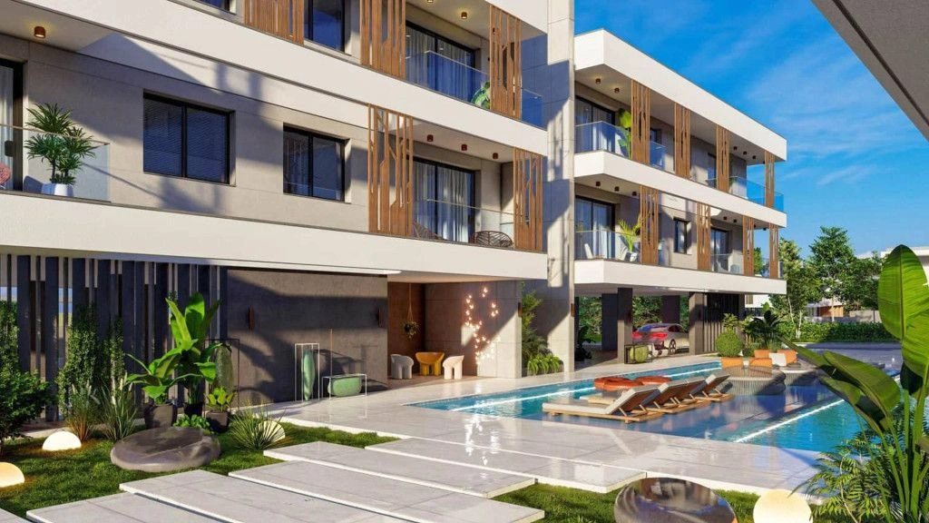 Уникальный жилой комплекс в городе Ларнака на Кипре