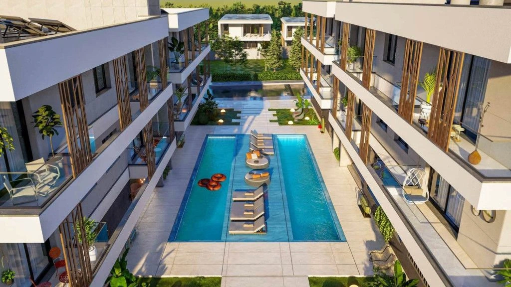 Уникальный жилой комплекс в городе Ларнака на Кипре