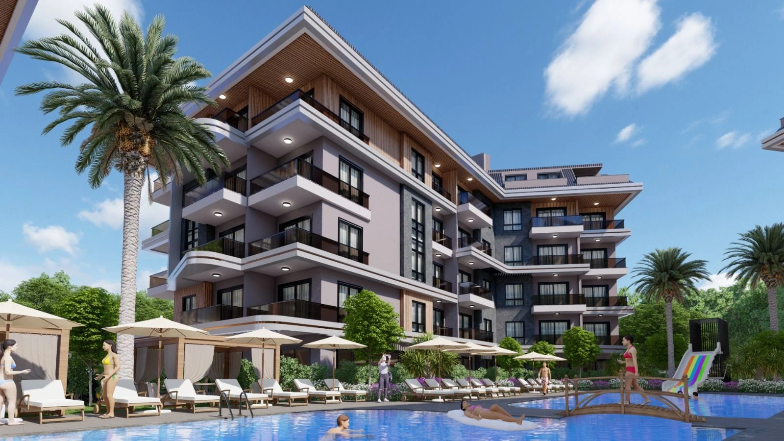 New residential complex in a prestigious area of Alanya