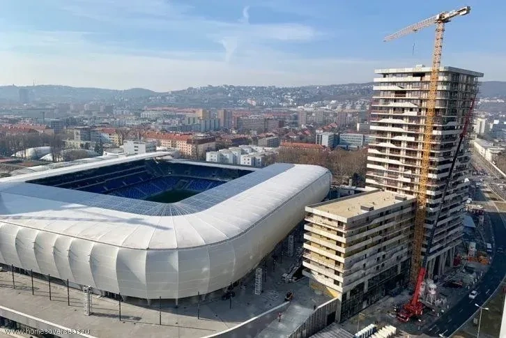 Apartment in Bratislava next to the stadium with a panoramic view of the city, Slovakia