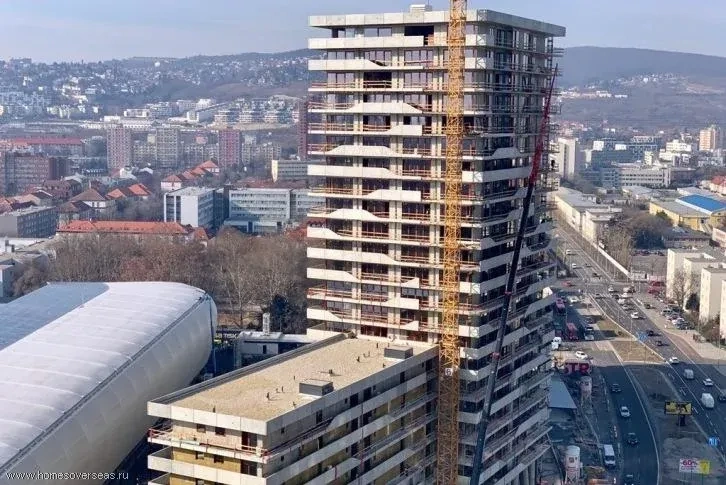 Apartment in Bratislava next to the stadium with a panoramic view of the city, Slovakia