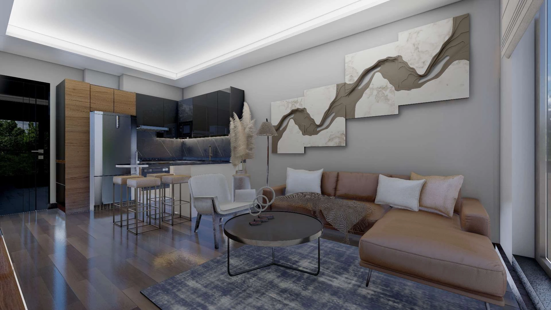 Жилой комплекс в 400 метрах от пляжа Алании