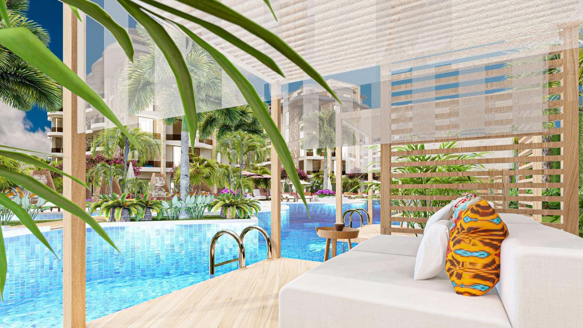 Проект бизнес-класса в районе Оба, Аланья