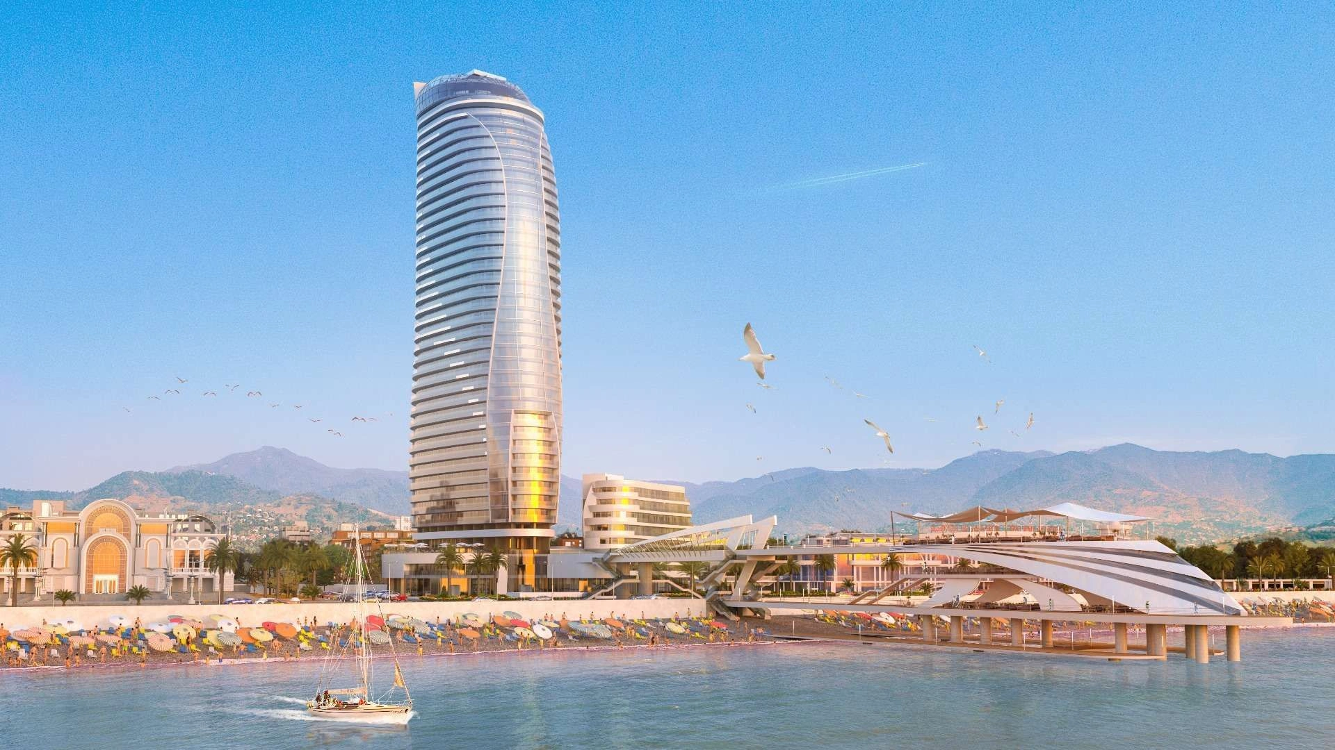 Роскошный комплекс на береговой линии Батуми