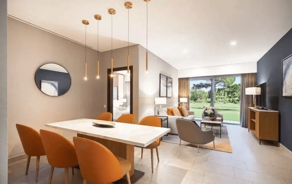 Hotel complex in luxury resort of Quinta do Lago, Portugal