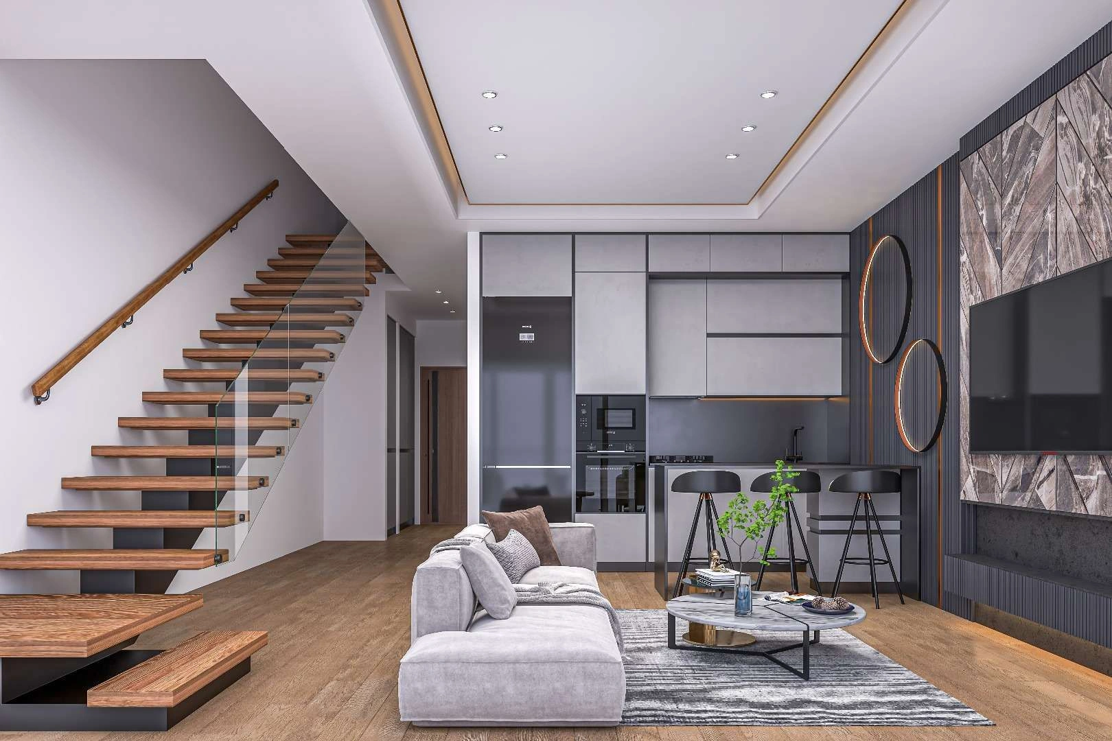 Эксклюзивные апартаменты с панорамным видом на Северный Кипр