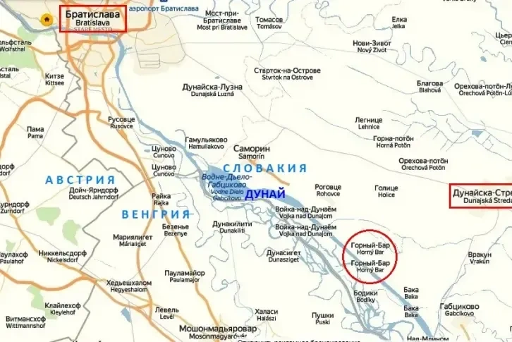 Дом в деревне Горны Бар недалеко от Братиславы, Словакия