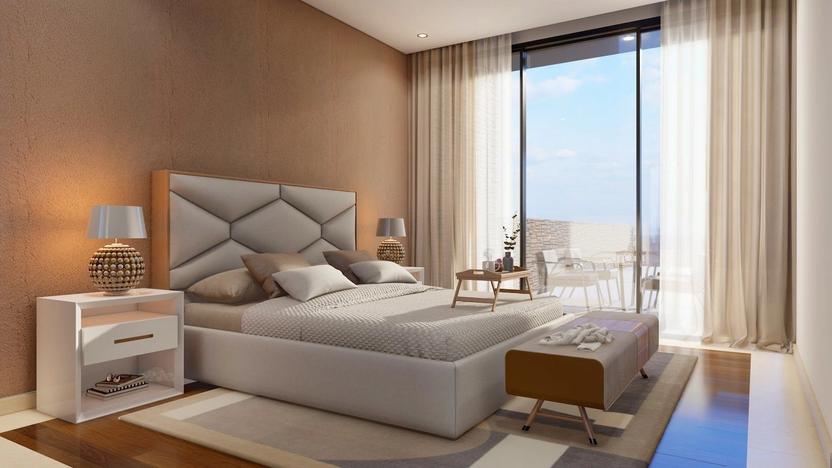 Комплекс роскошных вилл на первой линии у моря в Пафосе