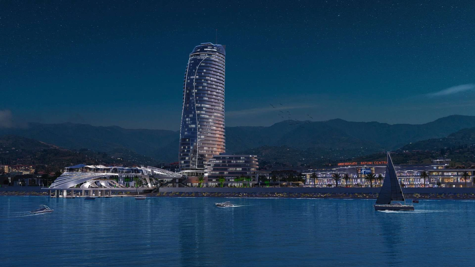 Роскошный комплекс на береговой линии Батуми