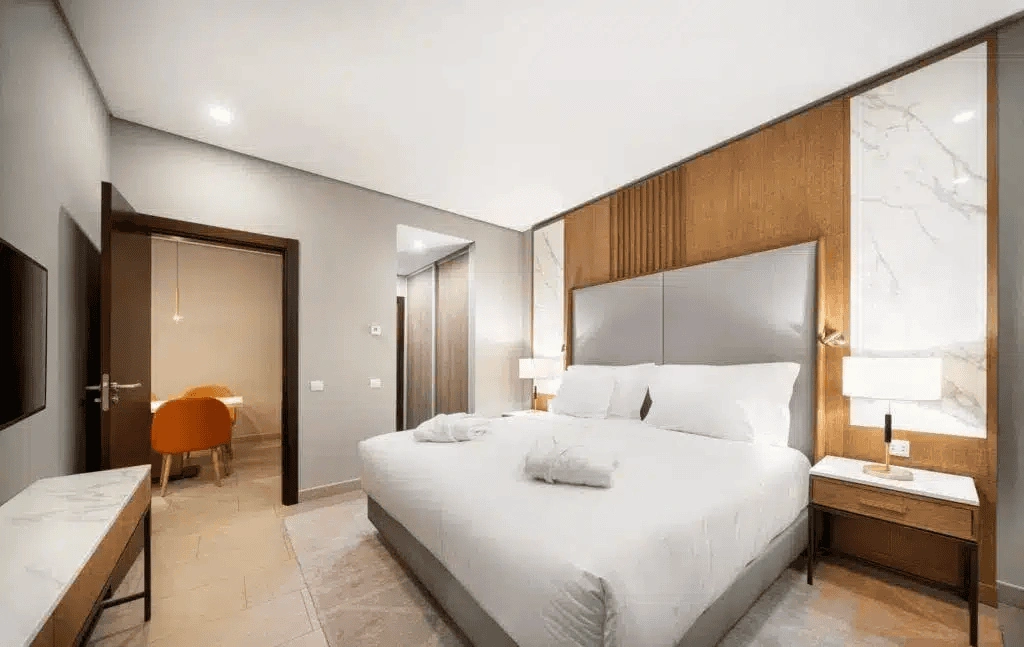 Hotel complex in luxury resort of Quinta do Lago, Portugal