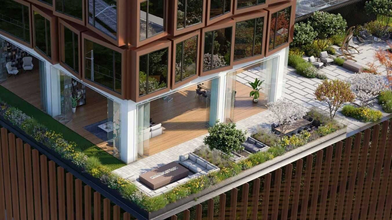 Multifunctional complex in Kutuzovsky Prospekt of Moscow