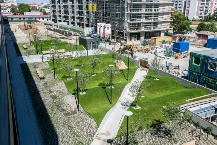 Квартира у парка в центре Братиславы, Словакия