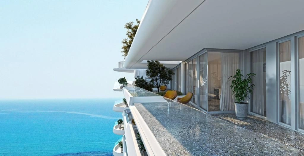 Жилой комплекс рядом с пляжем Маккензи в Ларнаке