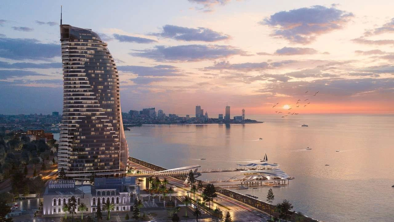 Роскошный комплекс на береговой линии Батуми