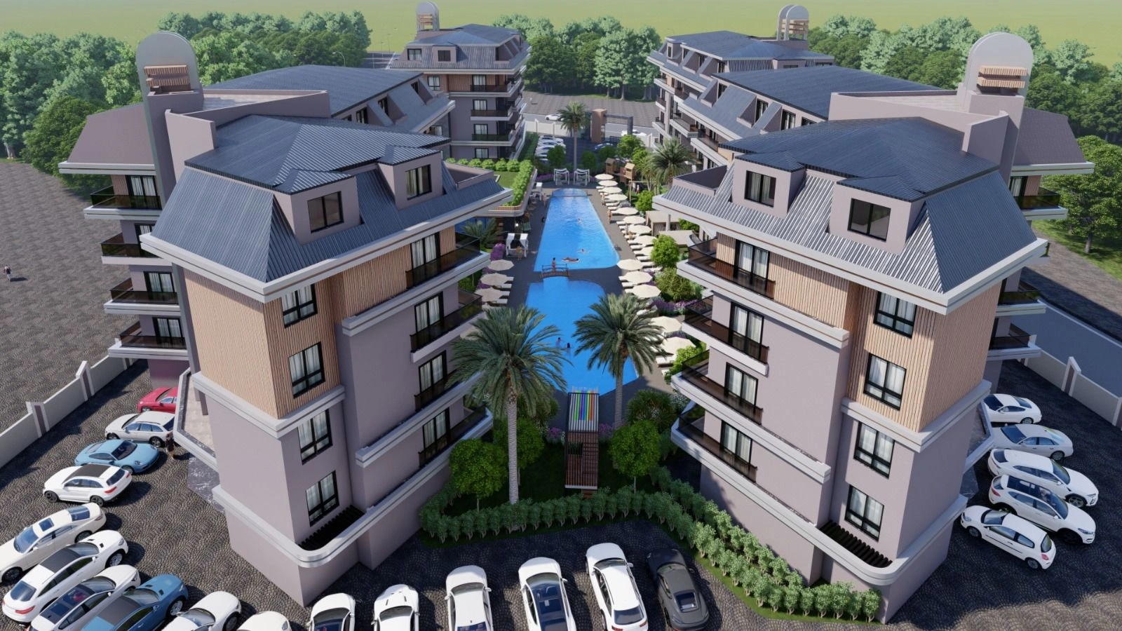 New residential complex in a prestigious area of Alanya