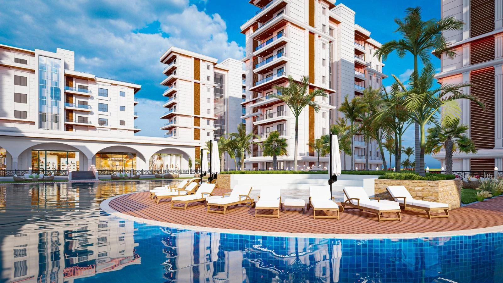 Комплекс в курортной зоне Искеле, Северный Кипр