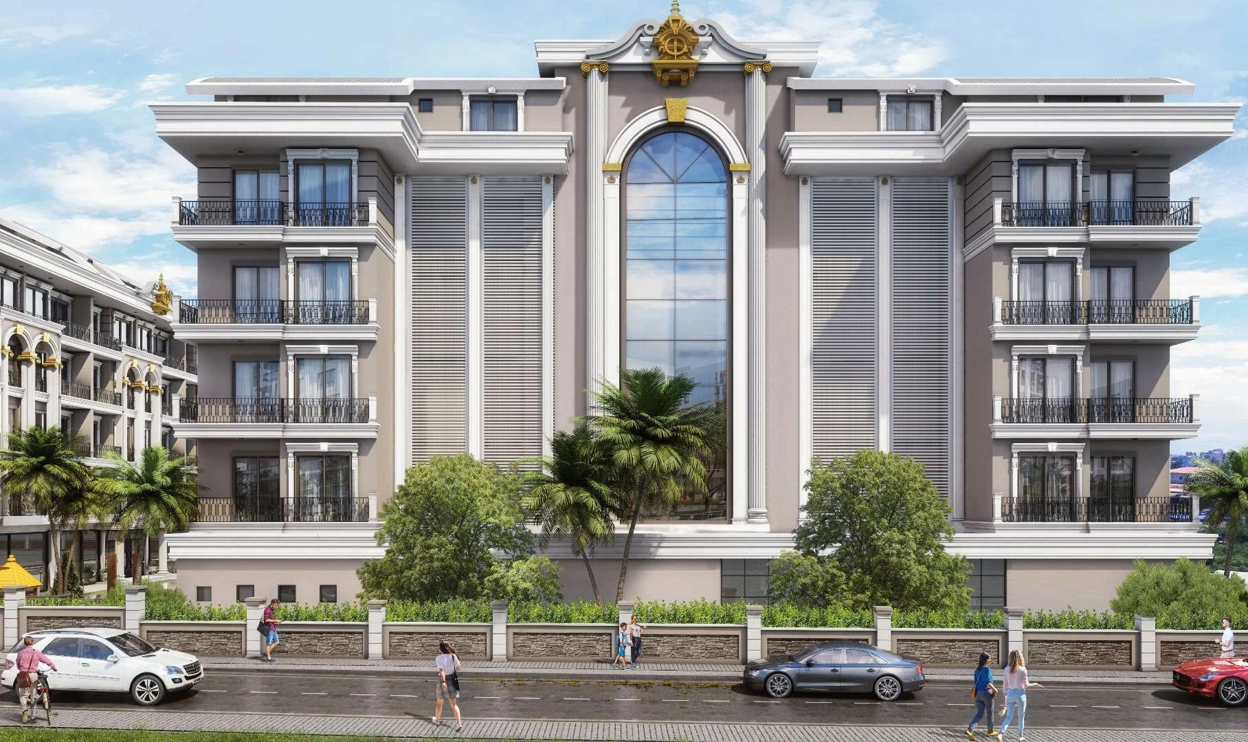 Жилой комплекс в центре Алании