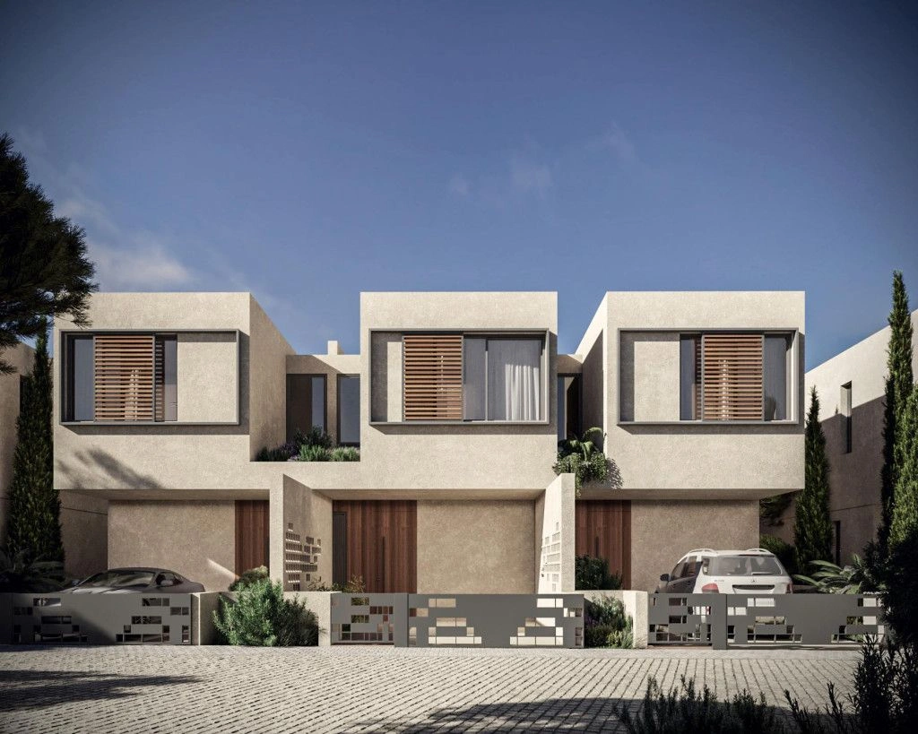 Роскошный комплекс с виллами и таунхаусами в Пафосе