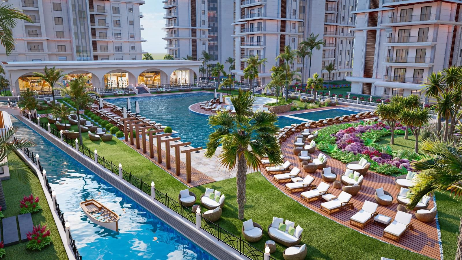 Комплекс в курортной зоне Искеле, Северный Кипр